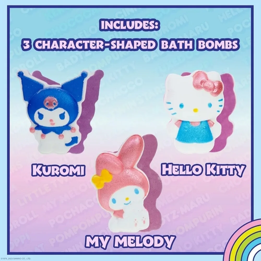 Hello Kitty and Friends Bath Bomb Set